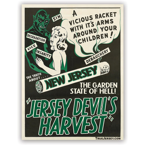 Jersey Devil's Harvest Sticker