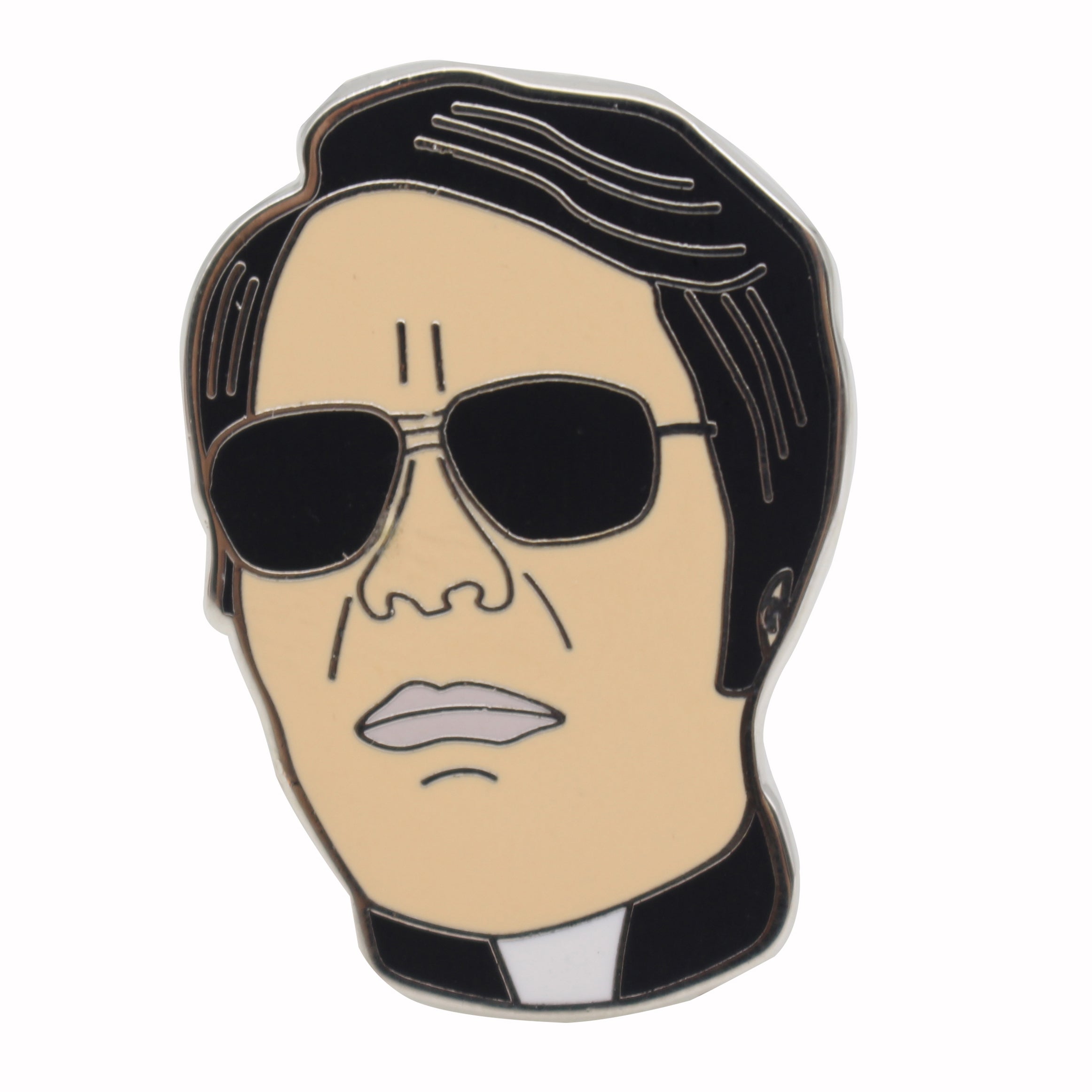 Jim Jones Enamel Pin - Shady Front