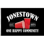 Jonestown "One Happy Community" Flag