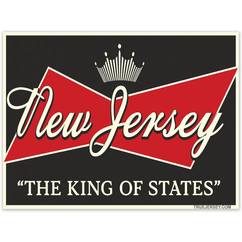 King of States Sticker