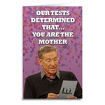 Maury "You Are the Mother" Card