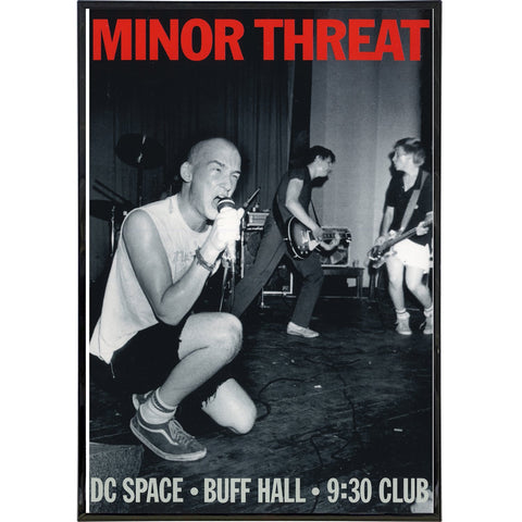 Minor Threat Tour Poster Print - Shady Front