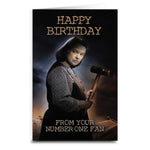 Misery "Biggest Fan" Birthday Card