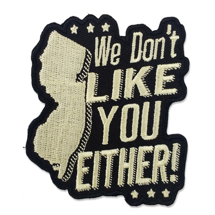 Mutual Feelings Embroidered Patch - Shady Front / Wholesale Prints, Patches, Buttons, Greetings Cards, New Jersey Apparel, Stickers, Accessories
