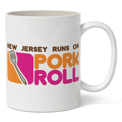Jersey Runs on Pork Roll Mug