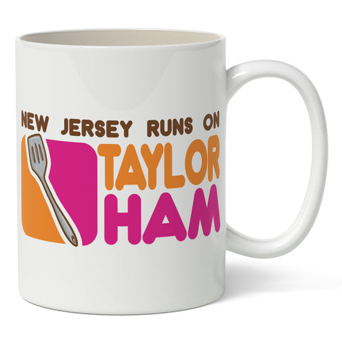 Jersey Runs on Taylor Ham Mug