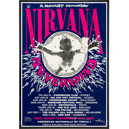 Nirvana Show Poster Print - Shady Front
