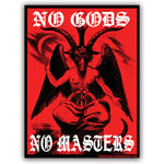 No Gods No Masters Car Magnet