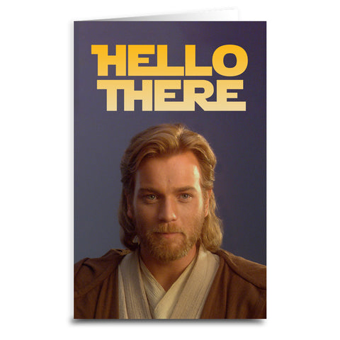 Obi-Wan Kenobi "Hello There" Card