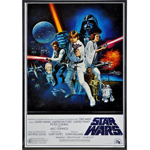 1977 Star Wars International Film Poster Print - Shady Front