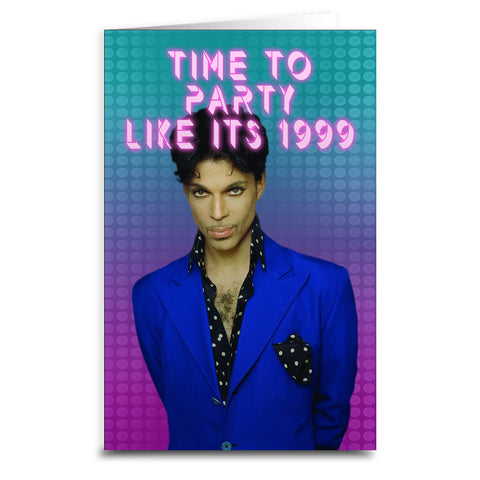 Prince "Party Like It's 1999" Card
