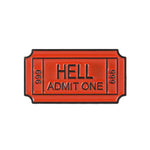 Ticket to Hell Enamel Pin