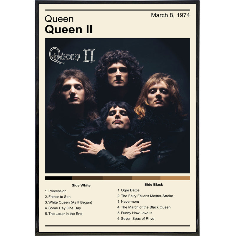 Queen II Album Print Wholesale Supplier - Shady Front