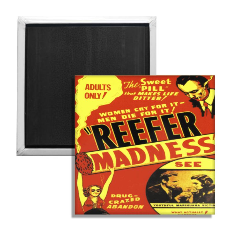 Reefer Madness Fridge Magnet - Shady Front