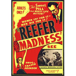 Reefer Madness Film Poster Print - Shady Front