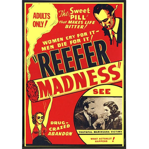 Reefer Madness Film Poster Print - Shady Front