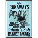 The Runaways 1978 Show Poster Print - Shady Front