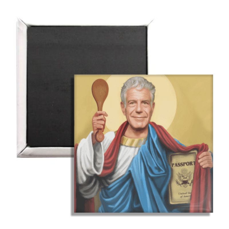 Saint Anthony Bourdain Fridge Magnet - Shady Front