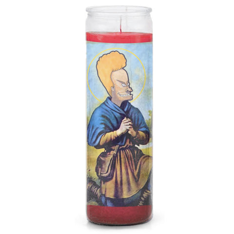 Saint Beavis Prayer Candle