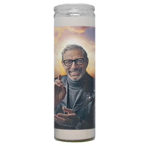 Saint Jeff Goldblum Prayer Candle