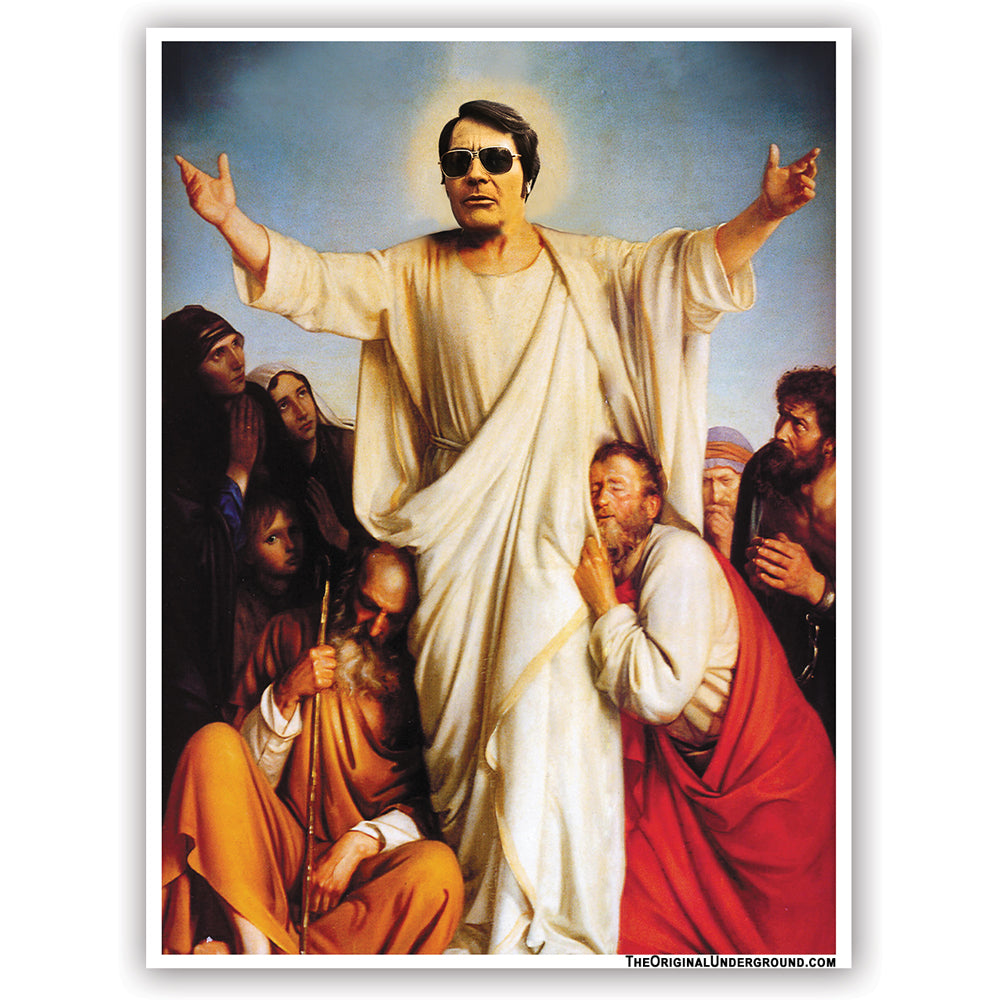 Saint Jim Jones Car Magnet - Shady Front
