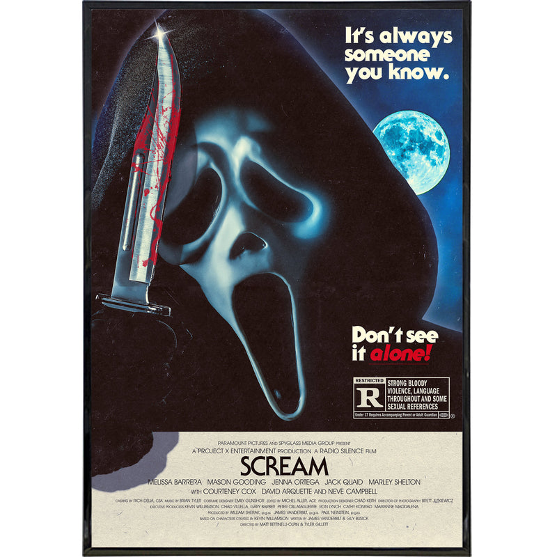 Scream Film Poster Print Wholesale Supplier - Shady Front