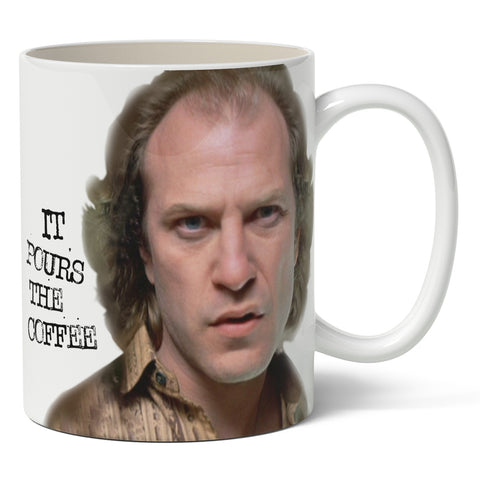 Silence of the Lambs "It Pours the Coffee" Mug