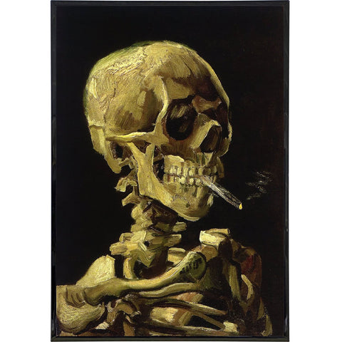 Smoking Skeleton by Vincent van Gogh - Shady Front