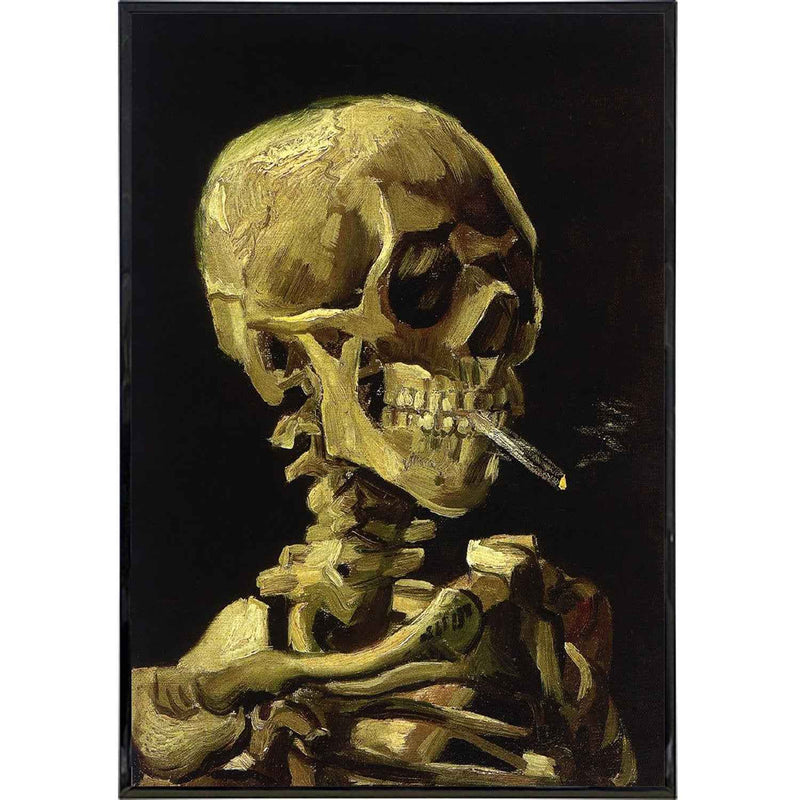 Smoking Skeleton by Vincent van Gogh Print Wholesale Supplier - Shady Front