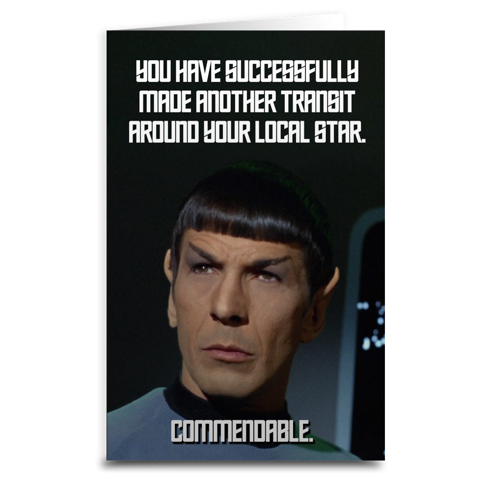 Spock Happy Spock
