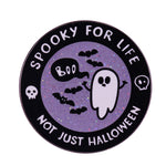 Spooky For Life Enamel Pin