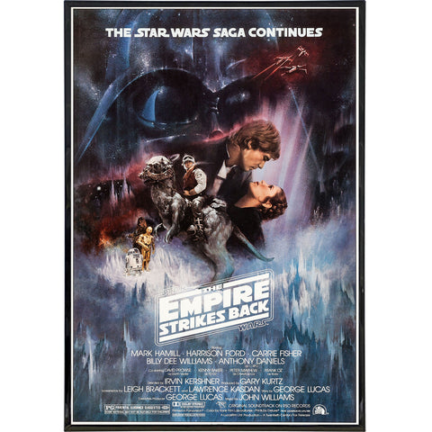 Star Wars The Empire Strikes Back Film Poster Print
