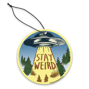 Stay Weird Air Freshener - Shady Front