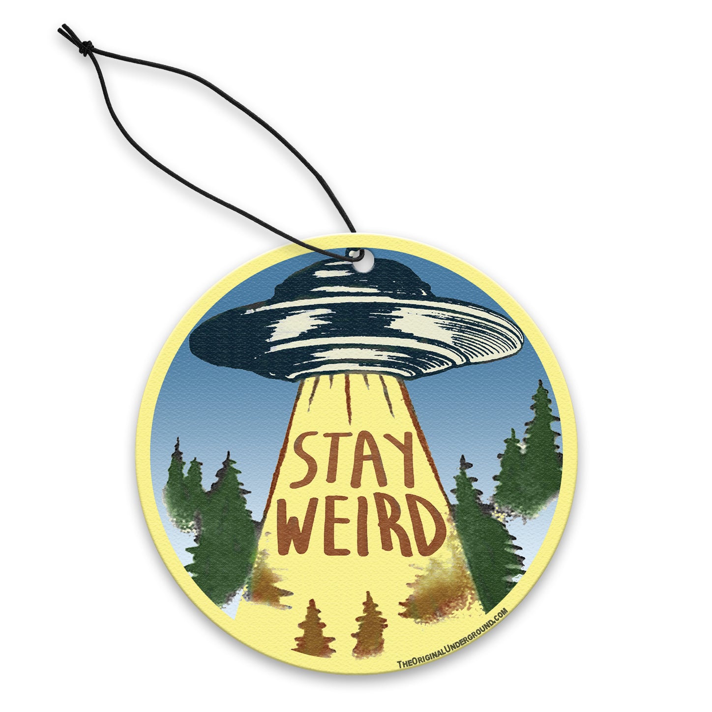 Stay Weird Air Freshener - Shady Front