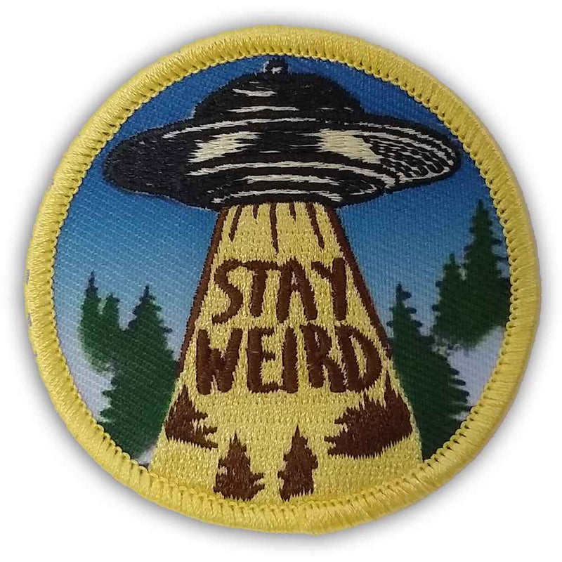 Stay Weird Patch Wholesale Supplier - Shady Front