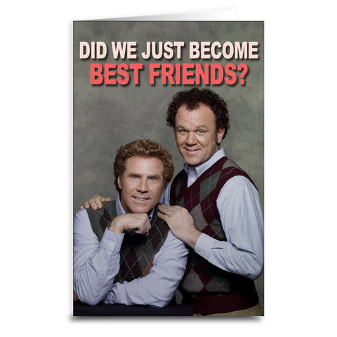 Step Brothers "Best Friends" Card
