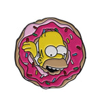 Donut Homer Simpson Enamel Pin