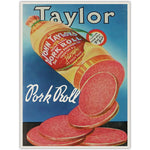 Vintage Taylor Pork Roll Sticker