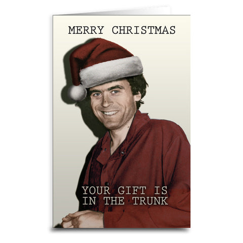 Ted Bundy Christmas Card