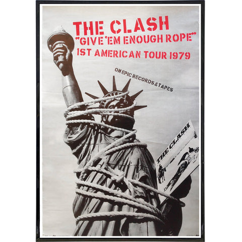 The Clash Show Poster Print - Shady Front / Wholesale Prints, Patches, Buttons, Greetings Cards, New Jersey Apparel, Stickers, Accessories