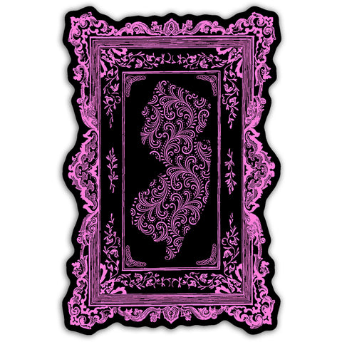 Victorian Delight Sticker - Shady Front / Wholesale Prints, Patches, Buttons, Greetings Cards, New Jersey Apparel, Stickers, Accessories