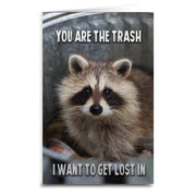 You Are the Trash Greeting Card - Shady Front
