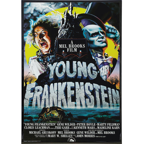 Young Frankenstein Poster Print - Shady Front / Wholesale Prints, Patches, Buttons, Greetings Cards, New Jersey Apparel, Stickers, Accessories