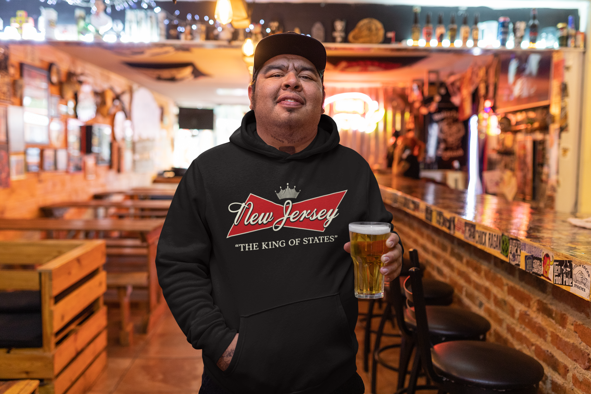 King of States Hoodie - Shady Front