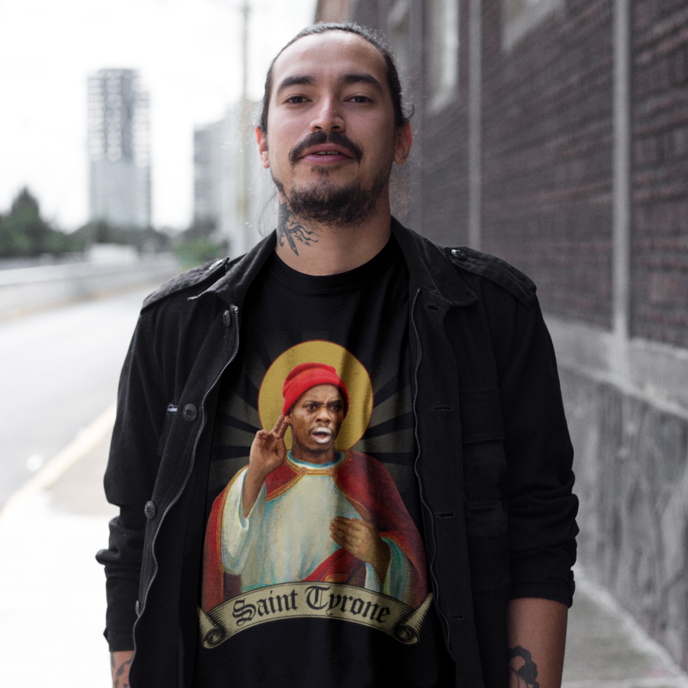 Saint Tyrone Biggums T-Shirt - Shady Front