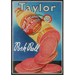 Vintage Taylor Pork Roll Ad Print